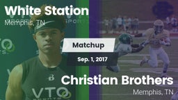Matchup: White Station High vs. Christian Brothers  2017