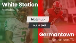 Matchup: White Station High vs. Germantown  2017