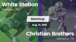 Matchup: White Station High vs. Christian Brothers  2018