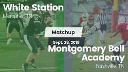 Matchup: White Station High vs. Montgomery Bell Academy 2018