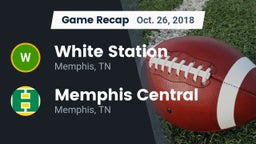 Recap: White Station  vs. Memphis Central  2018