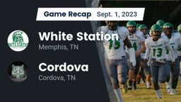 Recap: White Station  vs. Cordova  2023