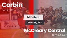 Matchup: Corbin  vs. McCreary Central  2017