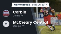 Recap: Corbin  vs. McCreary Central  2017