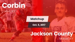Matchup: Corbin  vs. Jackson County  2017