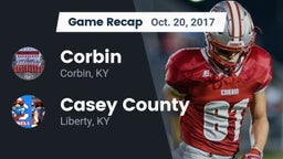 Recap: Corbin  vs. Casey County  2017