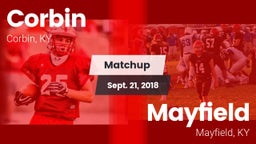 Matchup: Corbin  vs. Mayfield  2018