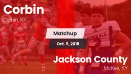 Matchup: Corbin  vs. Jackson County  2018