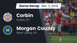 Recap: Corbin  vs. Morgan County  2018