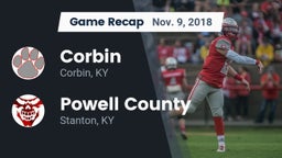 Recap: Corbin  vs. Powell County  2018