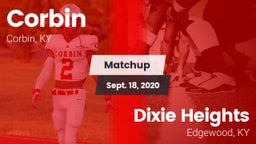 Matchup: Corbin  vs. Dixie Heights  2020