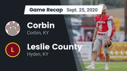 Recap: Corbin  vs. Leslie County  2020