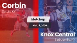 Matchup: Corbin  vs. Knox Central  2020