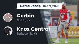 Recap: Corbin  vs. Knox Central  2020