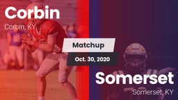 Matchup: Corbin  vs. Somerset  2020