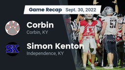 Recap: Corbin  vs. Simon Kenton  2022