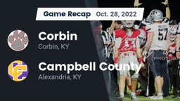 Recap: Corbin  vs. Campbell County  2022