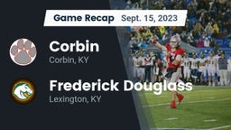 Recap: Corbin  vs. Frederick Douglass 2023