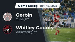 Recap: Corbin  vs. Whitley County  2023