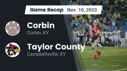 Recap: Corbin  vs. Taylor County  2023