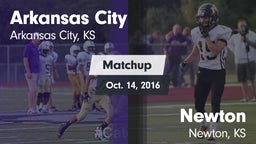 Matchup: Arkansas City High S vs. Newton  2016