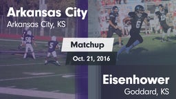 Matchup: Arkansas City High S vs. Eisenhower  2016