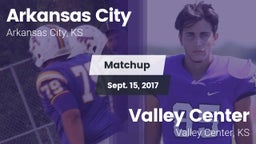 Matchup: Arkansas City High S vs. Valley Center  2017