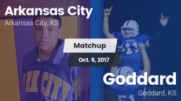 Matchup: Arkansas City High S vs. Goddard  2017