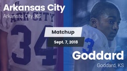 Matchup: Arkansas City High S vs. Goddard  2018