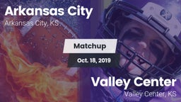 Matchup: Arkansas City High S vs. Valley Center  2019