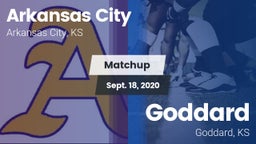 Matchup: Arkansas City High S vs. Goddard  2020