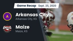 Recap: Arkansas City  vs. Maize  2020