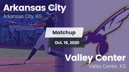 Matchup: Arkansas City High S vs. Valley Center  2020