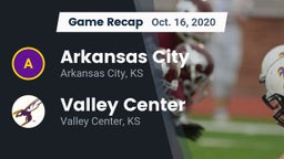 Recap: Arkansas City  vs. Valley Center  2020