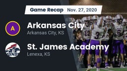 Recap: Arkansas City  vs. St. James Academy  2020