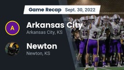 Recap: Arkansas City  vs. Newton  2022