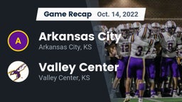 Recap: Arkansas City  vs. Valley Center  2022