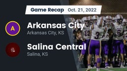 Recap: Arkansas City  vs. Salina Central  2022