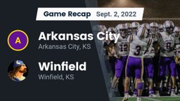 Recap: Arkansas City  vs. Winfield  2022