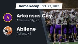 Recap: Arkansas City  vs. Abilene  2023