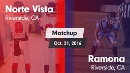 Matchup: Norte Vista High vs. Ramona  2016