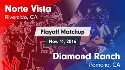 Matchup: Norte Vista High vs. Diamond Ranch  2016