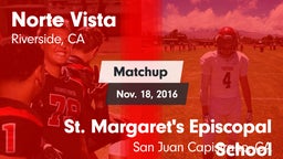 Matchup: Norte Vista High vs. St. Margaret's Episcopal School 2016