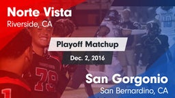 Matchup: Norte Vista High vs. San Gorgonio  2016