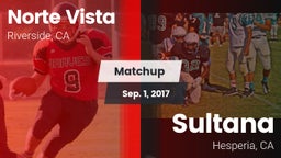 Matchup: Norte Vista High vs. Sultana  2017