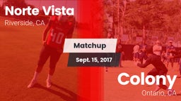 Matchup: Norte Vista High vs. Colony  2017