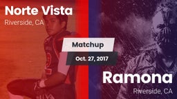 Matchup: Norte Vista High vs. Ramona  2017