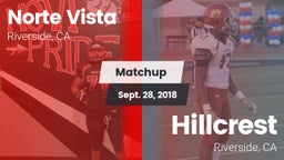 Matchup: Norte Vista High vs. Hillcrest  2018