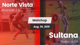 Matchup: Norte Vista High vs. Sultana  2019