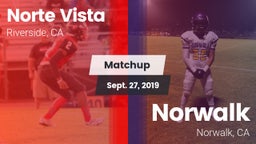 Matchup: Norte Vista High vs. Norwalk  2019